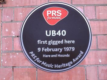 Scene of the band's first Birmingham gig